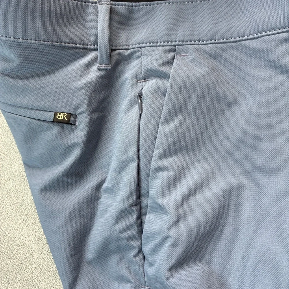 Banana Republic Mens 40x34 China Blue Slim Fit‎ Stretch Performance Pants NWT